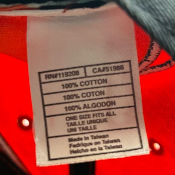 NFL Cincinnati Bengals Adjustable Football Team Hat Tiger Orange White Black Y2K - Picture 10 of 11